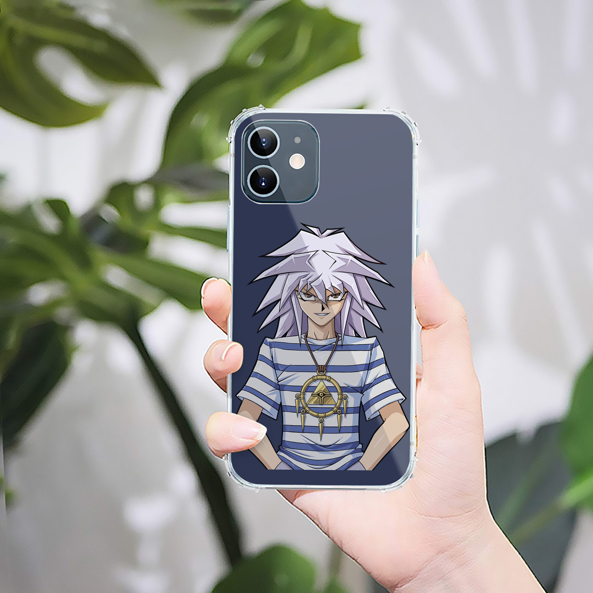 （画像用） 遊☆戯☆王 Yu-Gi-Oh! 【iPhone 12シリーズ対応】透明スマホケース（クリアソフトケース）